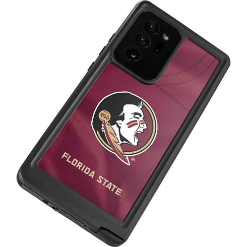Florida State University Red Jersey Galaxy Note20 Ultra 5G Waterproof Case